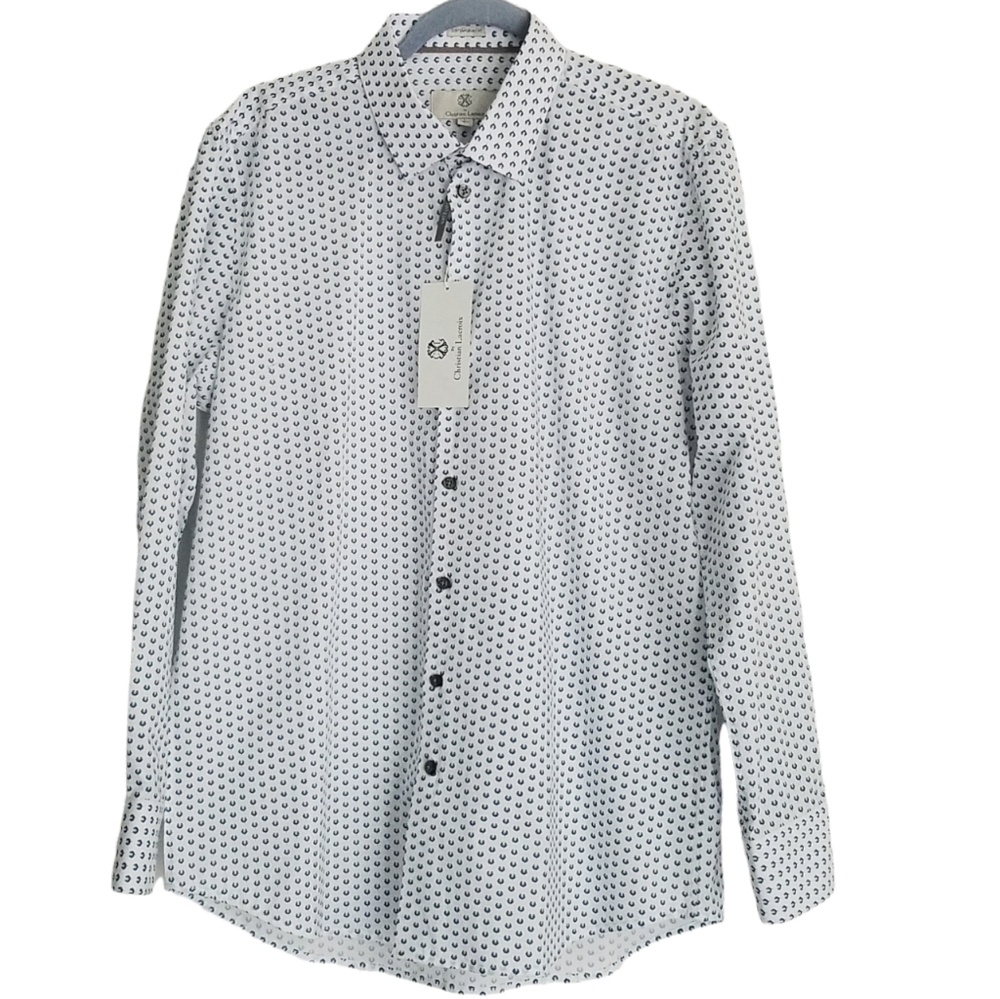 NWT CXL Christian Lacroix Dress Shirt  Size Large 16.5